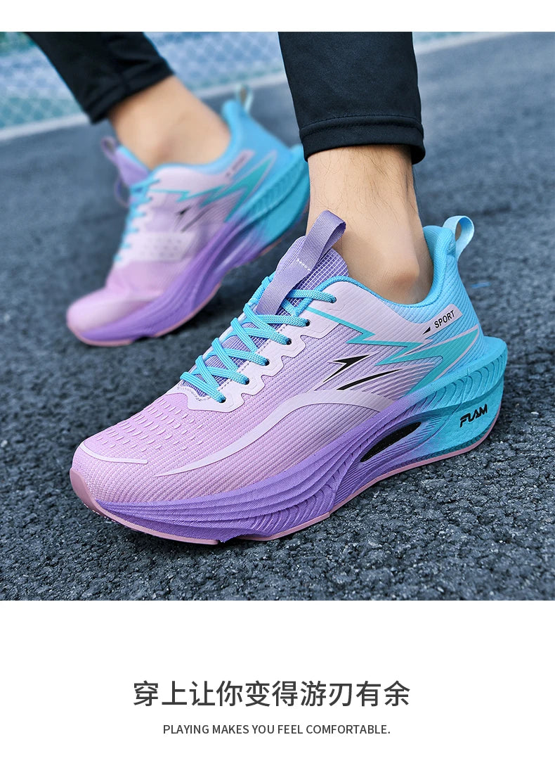 High Quality Sport Shoes For Men Casual Platform Running Sneakers Men's Trainer Breathable Walking Basketball Shoes Women Comfy