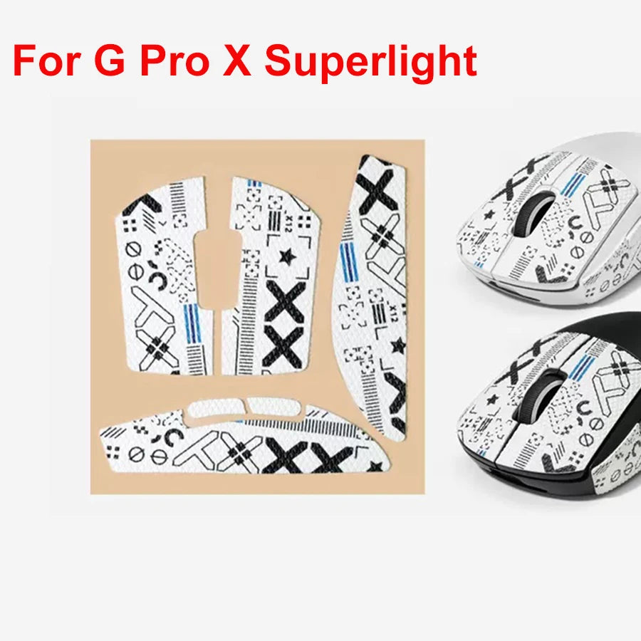 Mouse Grip Tape For Logitech G PRO X SUPERLIGHT Sticker Non Slip Suck Sweat Mouse Grip Sticker Compatible With Logitech G Pro