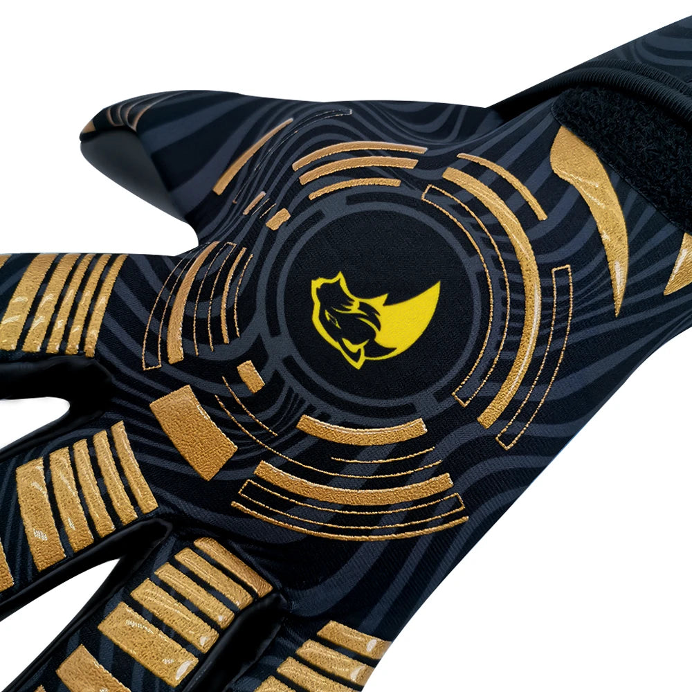 Adults Children Football Goalkeeper Gloves Latex Wear-resistant Sports Gloves Professional Match Anti-slip Soccer Goalie Gloves