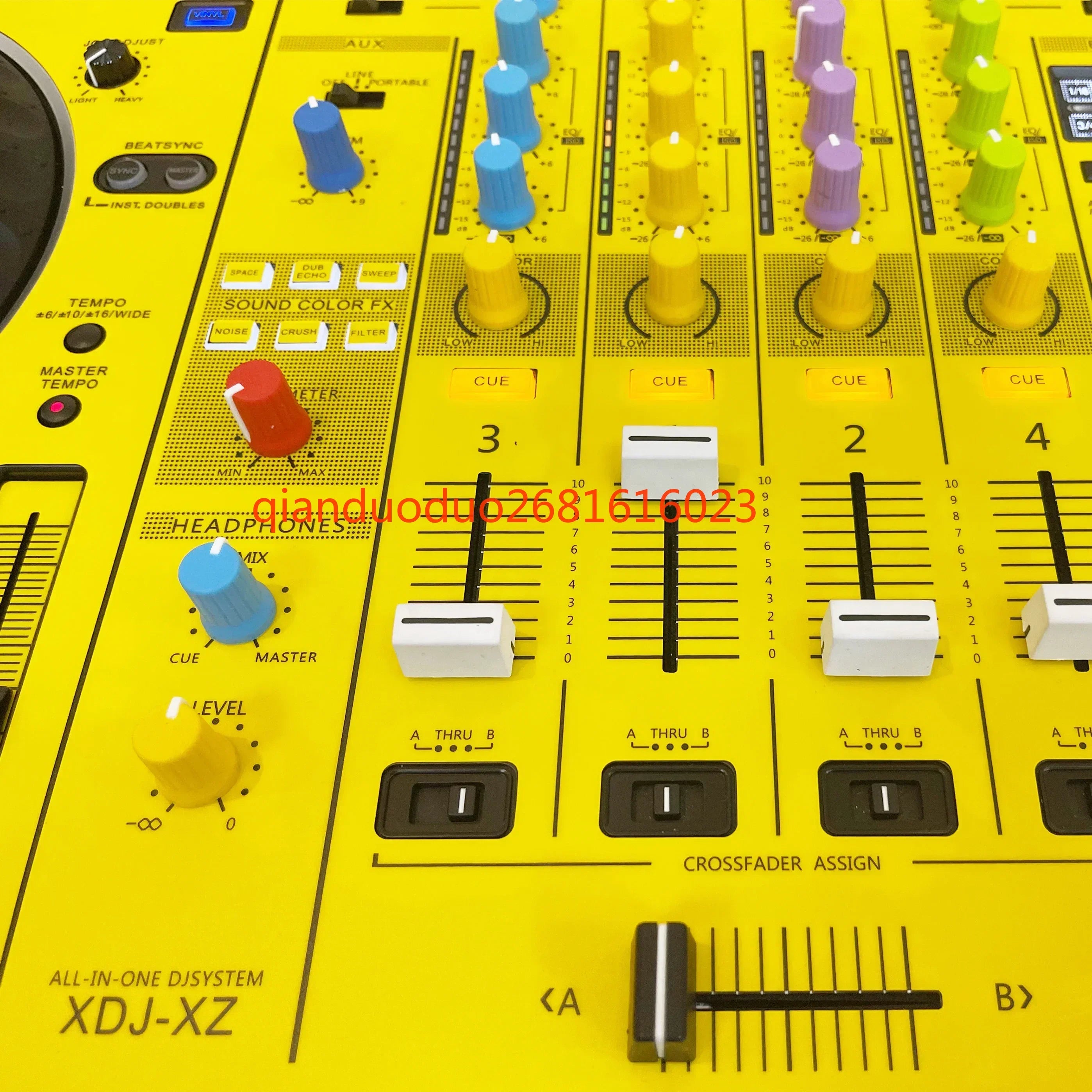 Protector Adhesivo Amarillo para Pioneer XDJ-XZ - Film PC Importado Controlador DJ
