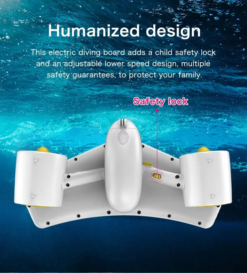 Factory Wholesale Underwater Scooter Msds Approved Electric Swimming Surfboard Sea Scooter Jet Surfboard Underwater Equipment