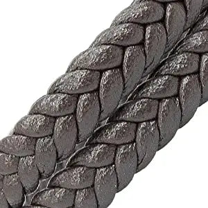 Kirykle Nautical Bracelets for Men Multilayer Leather Bracelets with Stainless Steel Anchor Shackle Handmade Ideal Gift for Dad