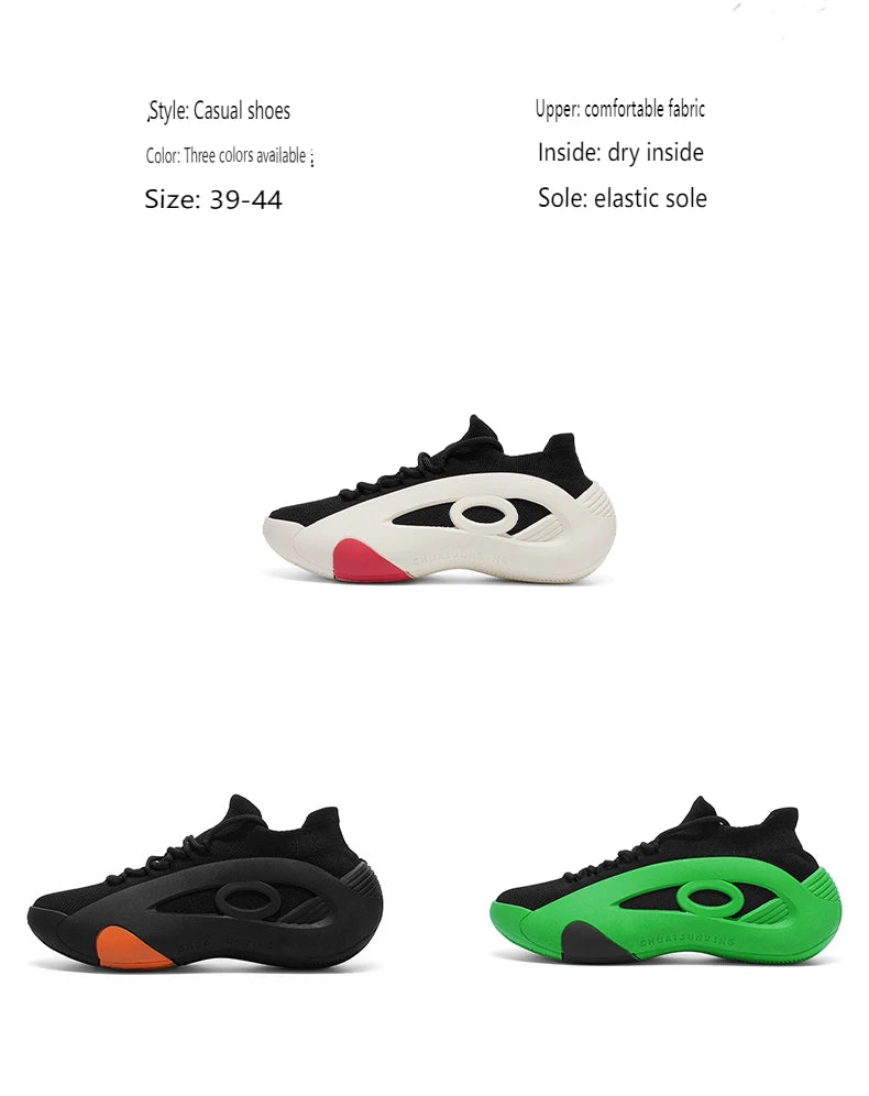 2025 New Men's Basketball Shoes Are Wear-resistant, Anti-slip, Casual Sports Shoes, Lightweight and Breathable Mesh Shoes