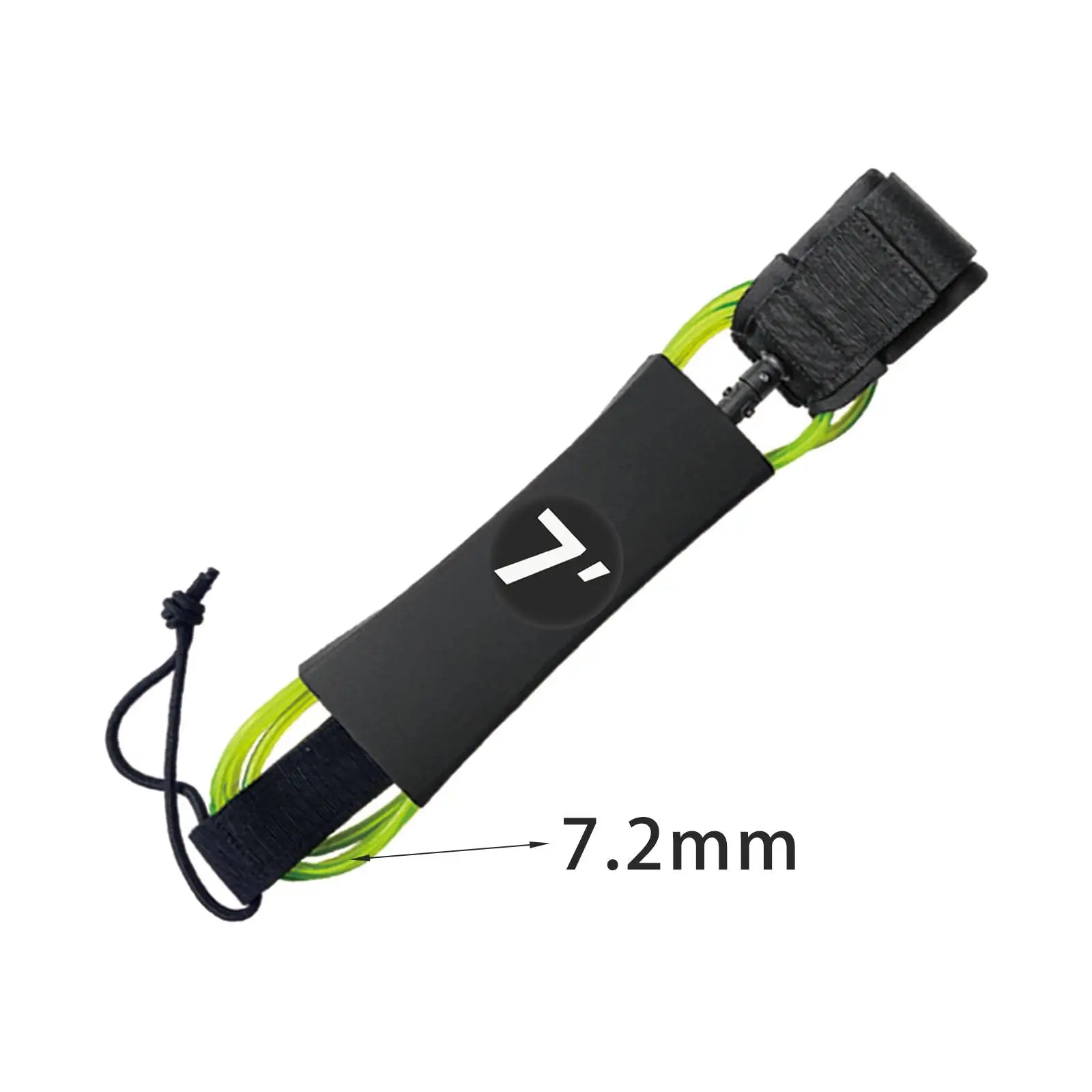 6/7/8/9/10ft Surfboard Leash Surfing Leash Paddleboard Ankle Strap Cuff Cord Elastic Cord Secure Tether Rope for Water Sports