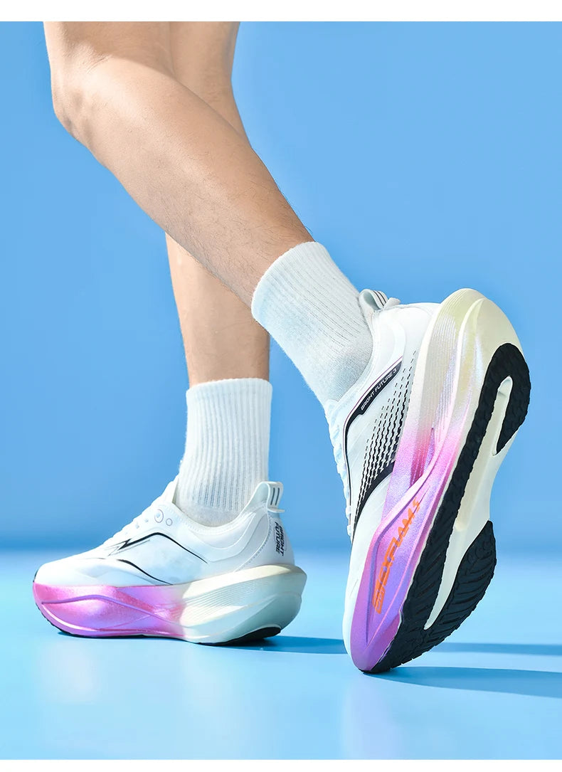 NEW Running Shoes Casual Carbon Board Marathon Men Sports Breathable Lightweight Women's Comfortable Athletic Antiship Sneakers