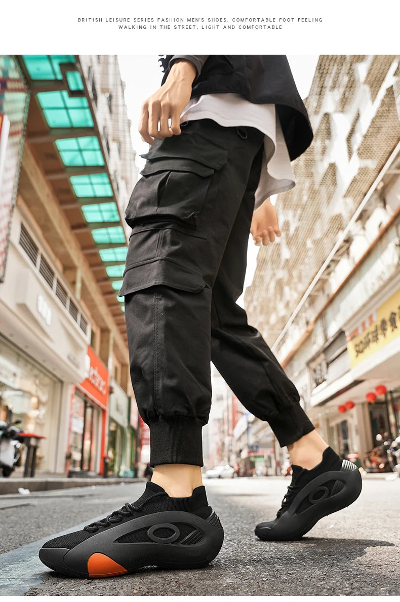 2025 New Men's Basketball Shoes Are Wear-resistant, Anti-slip, Casual Sports Shoes, Lightweight and Breathable Mesh Shoes