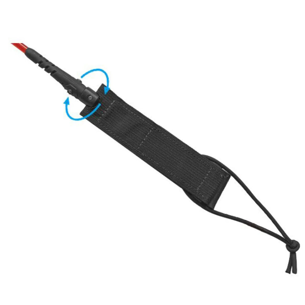 6/7/8/9/10ft Surfboard Leash Surfing Leash Paddleboard Ankle Strap Cuff Cord Elastic Cord Secure Tether Rope for Water Sports