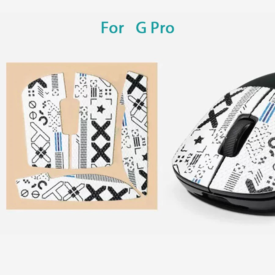 Mouse Grip Tape For Logitech G PRO X SUPERLIGHT Sticker Non Slip Suck Sweat Mouse Grip Sticker Compatible With Logitech G Pro