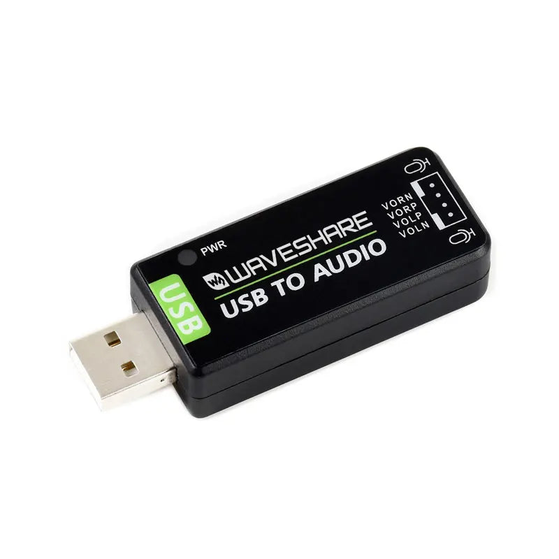 USB Audio Module Driver Free USB-A stereo codec Onboard microphone and speaker interface For Raspberry PI/Jetson Nano/PC