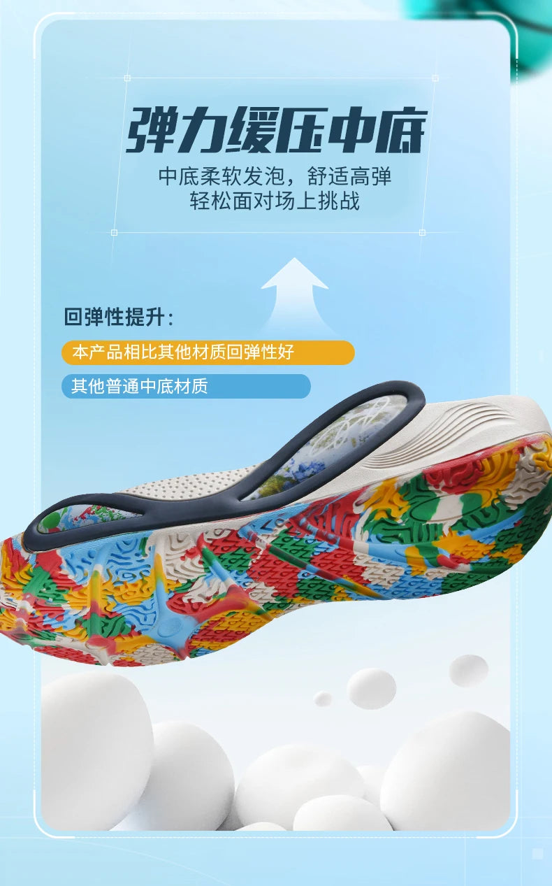 Men's Basketball Shoes Breathable Cushioning Non-Slip Wearable Runing Shoes Gym Training Athletic Basketball Sneakers for Women