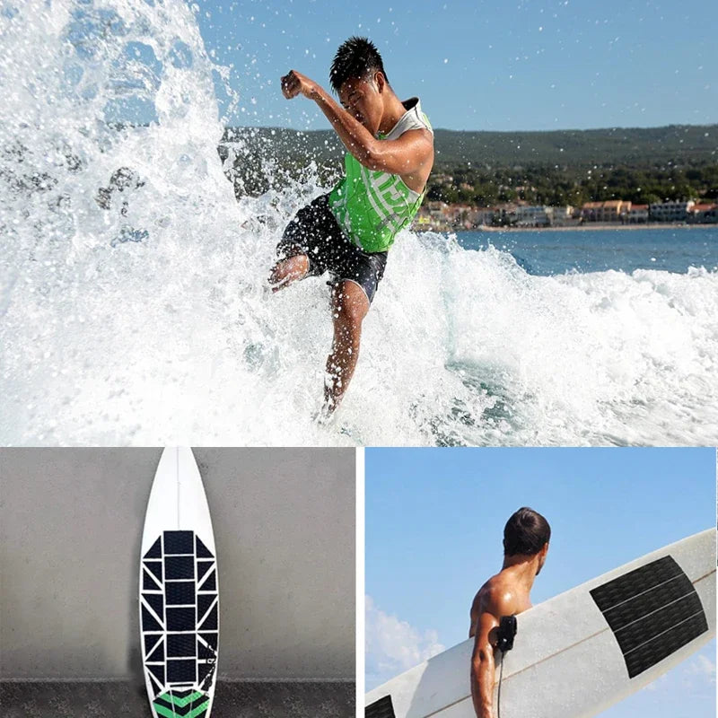 115*31cm Surfboard Traction Pads EVA Foam Non Slip Diamond Grip Mat Kayak Skateboard Skimboard Trimmable Sheet Motorboat Stair