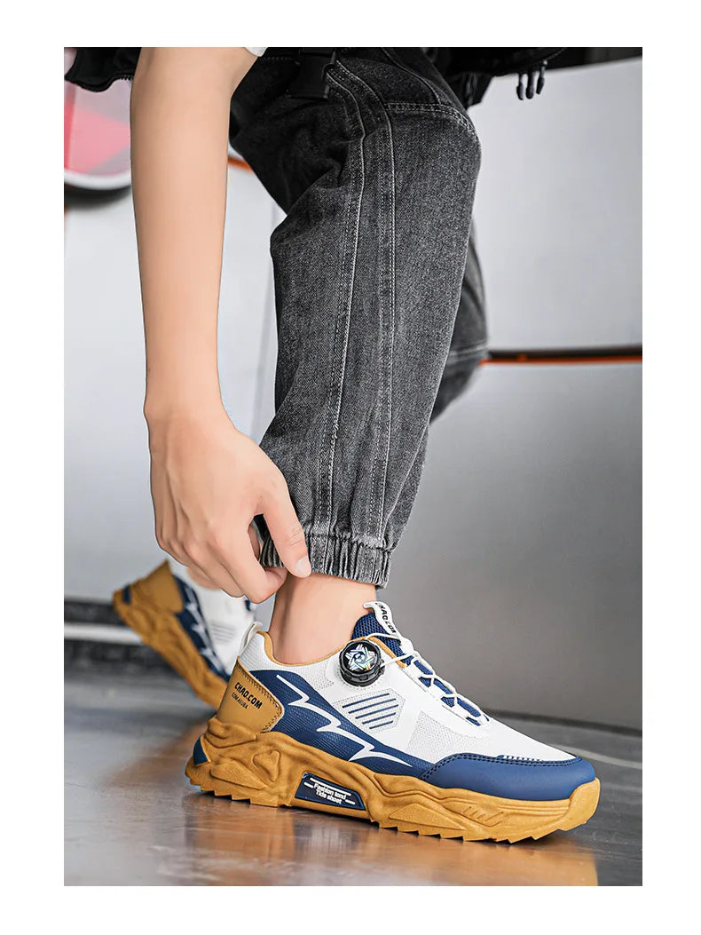 Men Sneakers Four Seasons Tennis Casual Outdoor Platform Running Sports Shoes Comfort Breathable Luxury Designer Non-slip Shoe