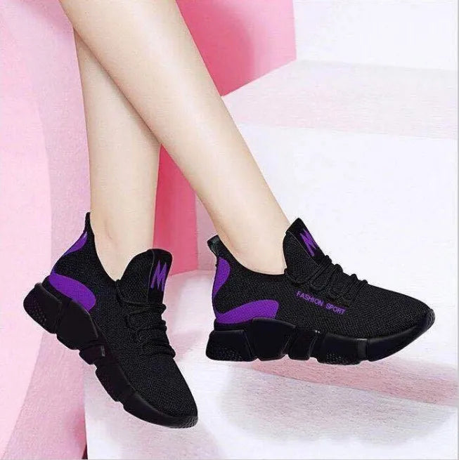 Shoes Sports casual  for Women Outdoor Tennis Shoes Lightweight Non-slip Breathable Sneakers Soft Walking Shoes Zapatillas Mujer