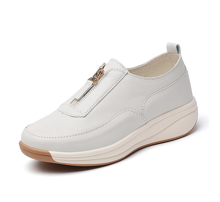 Women's Sports Shoes 2025 New White Shoes Woman Flats Casual Shoes Zapatillas De Mujer Flat Sneakers Casual Footwear Women
