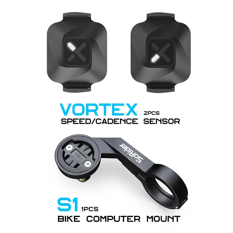XOSS Vortex Speed Cadence Sensor X2 Heart Rate Monitor S1 Bike Computer GPS Mount For GARMIN iGPSPORT BSC100s Bryton G2 plus G+