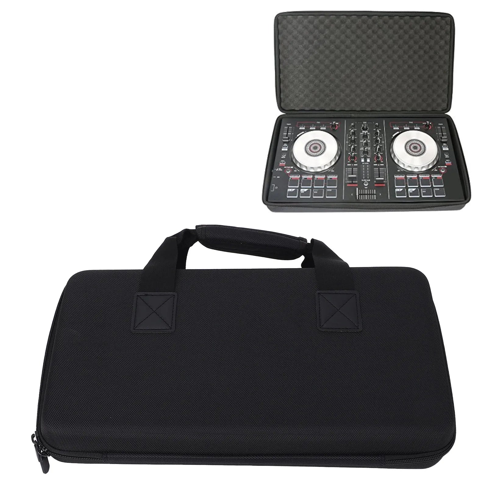 DJ Controller Case DJ Controller Storage Bag Portable Carrying Case for Double Channel DJ Controllers DJ Controller Storage Case