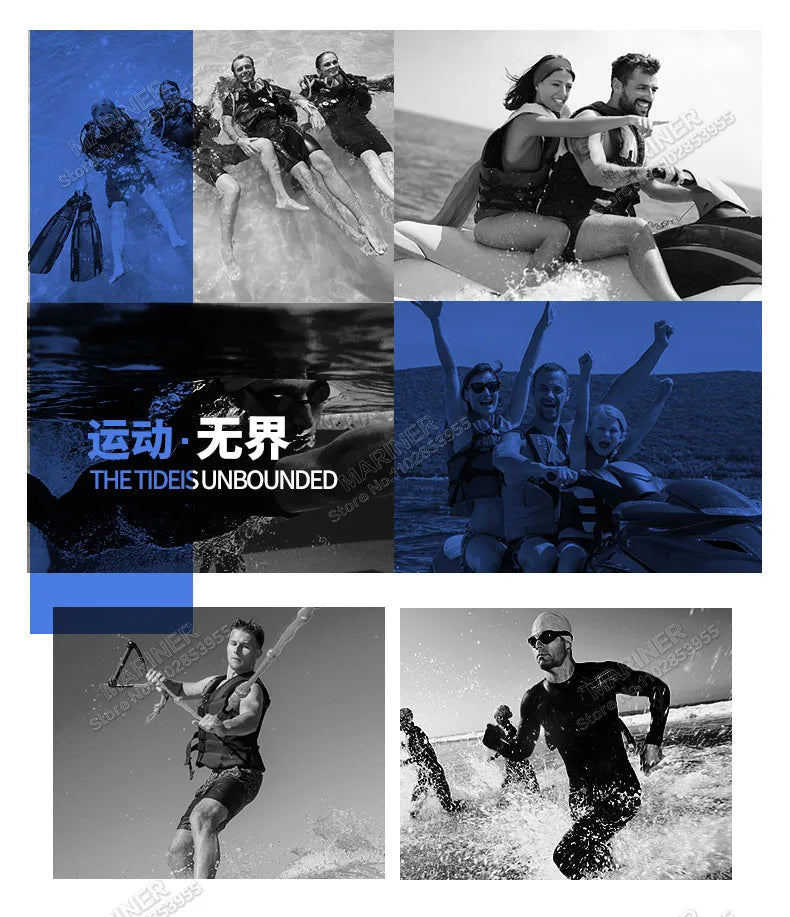 Wakesurf Comp Vest CE Approved Neoprene Life Jacket Premium Quality Impact Vest But Great for All Other Watersports Activities