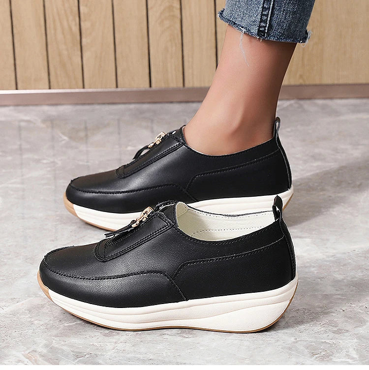 Women's Sports Shoes 2025 New White Shoes Woman Flats Casual Shoes Zapatillas De Mujer Flat Sneakers Casual Footwear Women
