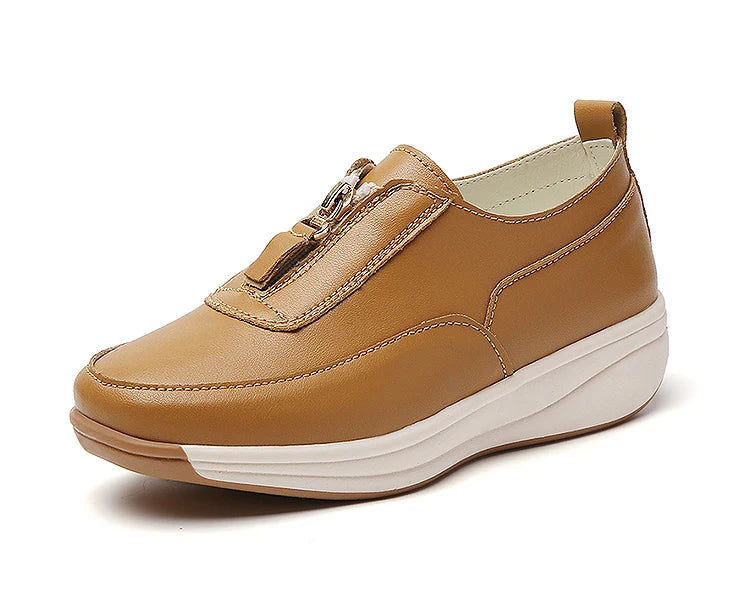 Women's Sports Shoes 2025 New White Shoes Woman Flats Casual Shoes Zapatillas De Mujer Flat Sneakers Casual Footwear Women