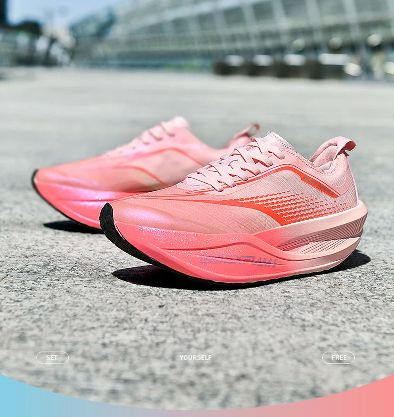 NEW Running Shoes Casual Carbon Board Marathon Men Sports Breathable Lightweight Women's Comfortable Athletic Antiship Sneakers