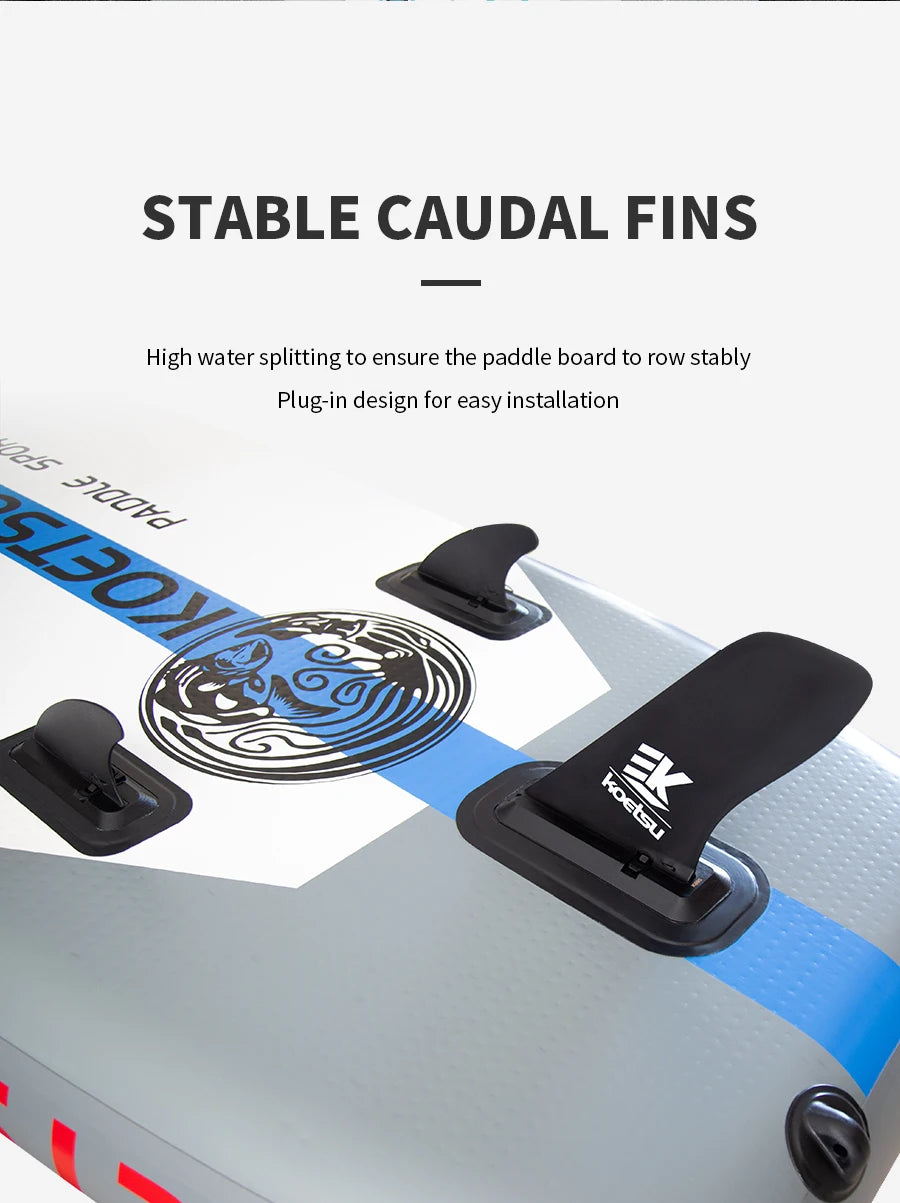 KOETSU Sup Paddle Board Kayak Backpack Inflatable Boat sapboardS Wideboard Body Surfboard Stand Up Paddle Sup Swimming Board