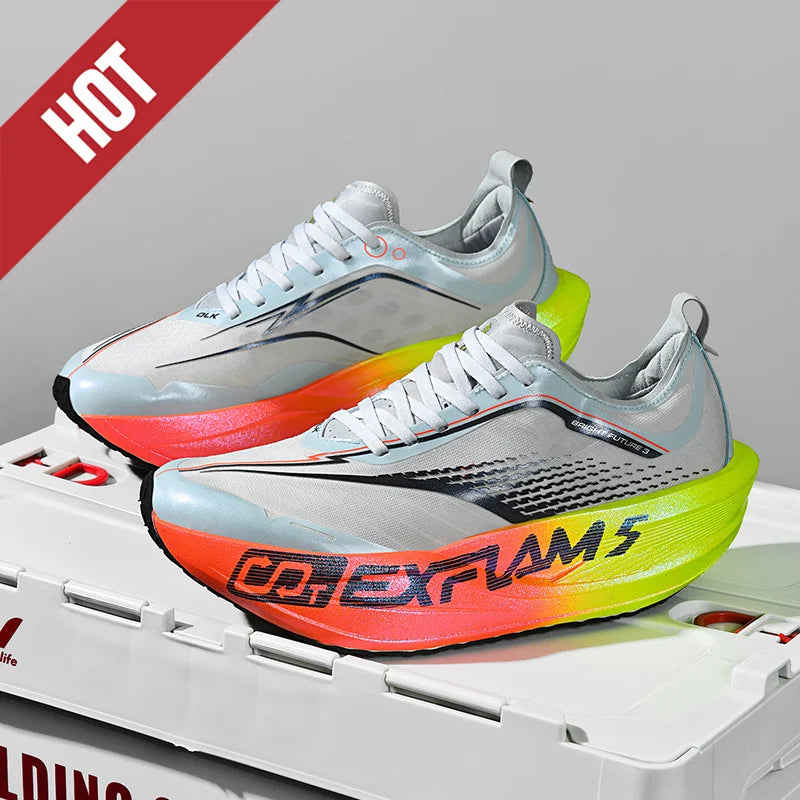 NEW Running Shoes Casual Carbon Board Marathon Men Sports Breathable Lightweight Women's Comfortable Athletic Antiship Sneakers