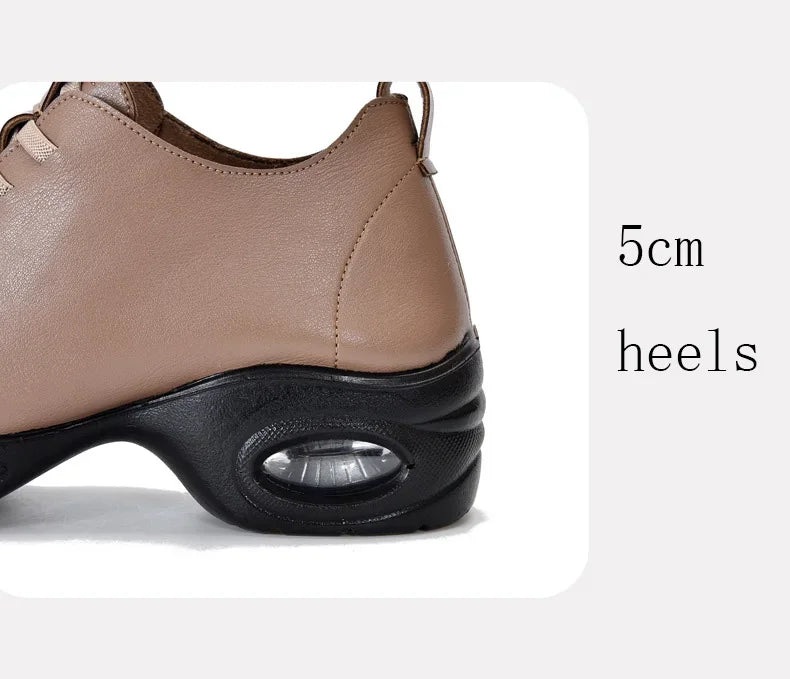 Dancing Shoes For Women Sports Feature Modern Dance Jazz Shoes Soft Outsole Breath Dance Shoes Female Waltz Sneakers