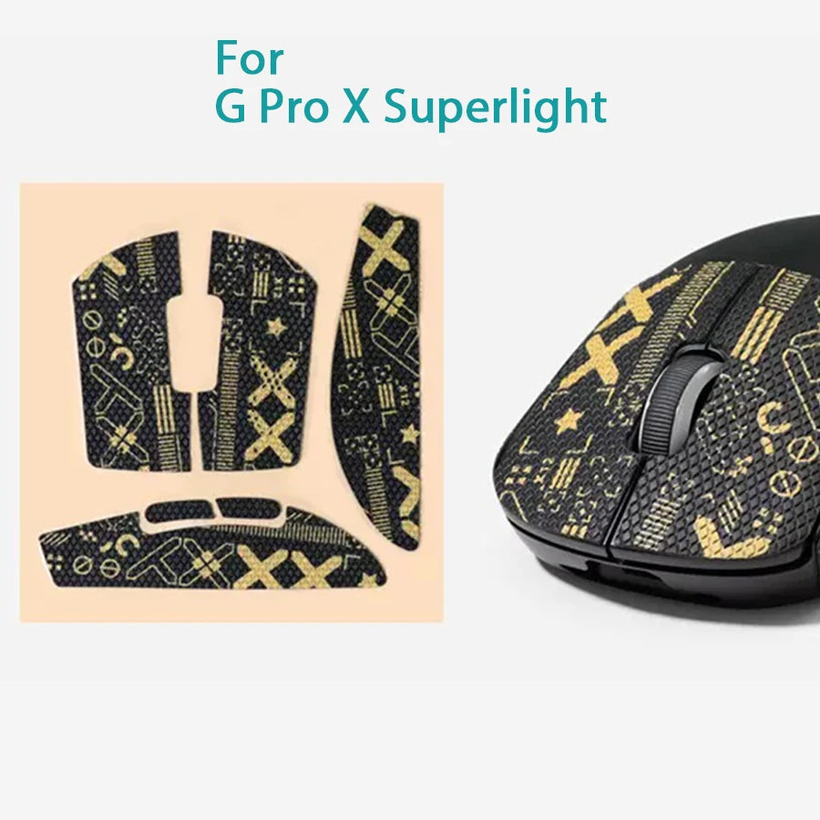 Mouse Grip Tape For Logitech G PRO X SUPERLIGHT Sticker Non Slip Suck Sweat Mouse Grip Sticker Compatible With Logitech G Pro