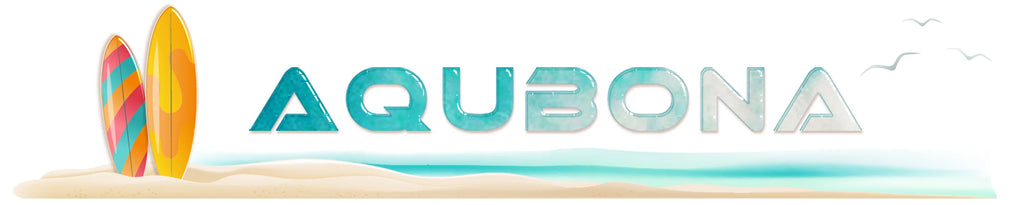 AQUBONA Fiberglass Honeycomb Surfboard Fin Thruster Surf Fin or Quad Set Single Tab or Dual Tab S/M/L Size With Key and Screws