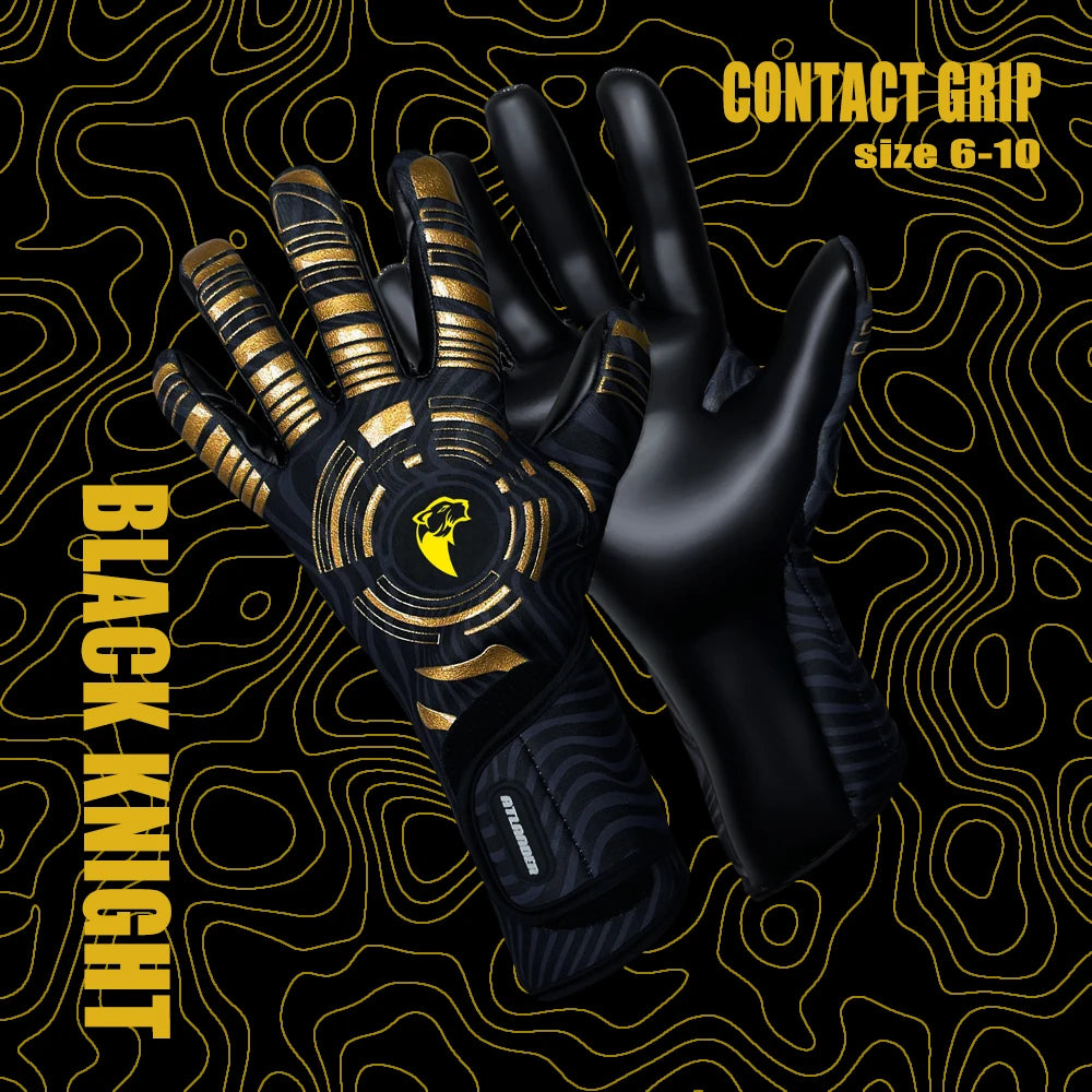 Adults Children Football Goalkeeper Gloves Latex Wear-resistant Sports Gloves Professional Match Anti-slip Soccer Goalie Gloves