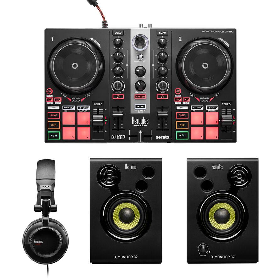 Kit Completo DJ Hercules Learning MK2 - Set Profesional para Principiantes